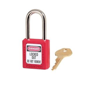 410RED - MASTER LOCK Zenex™ SAFETY PADLOCK – RED - KD