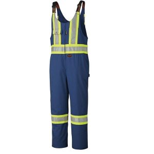 6615 -  PIONEER SAFETY POLY/COTTON OVERALL - NAVY