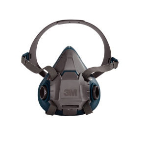 3M6500QL- 6500 Series Half Facepiece Respirator, Silicone