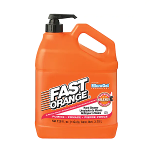 25219 - PERMATEX FAST ORANGE HAND CLEANER 4L , PUMP BOTTLE