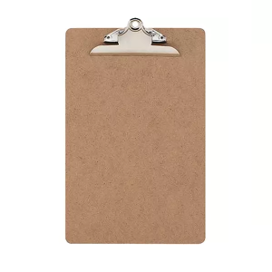 930 - Masonite Clipboard - 9"x12 1/2"