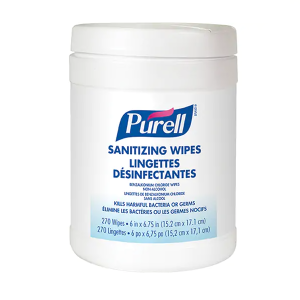 9113-06-CAN00 - Purell Sanitizing Wipes - 270/Canister
