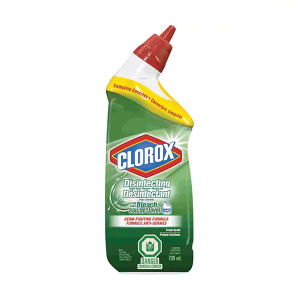 CL01007 - Clorox Disinfecting Toilet Bowl Cleaner with Bleach - 709 ml