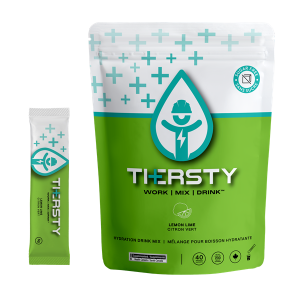 THERSTY HYDRATION Hydration Drink Mix Single Serve - 40/PACK